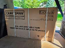 Sears Craftsman 10' Jobsite Table Saw Original Box Brand New - Photo 5