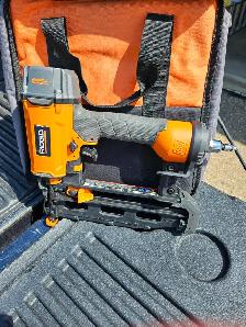 Rigid 18 gauge Brad nailer, Like new. $ 100