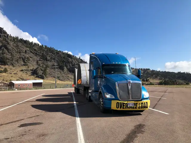 Flatbed truck driver