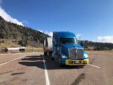 Flatbed truck driver