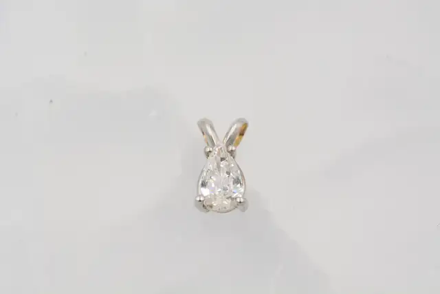 14K .50CT DIAMOND PENDANT
