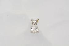 14K .50CT DIAMOND PENDANT