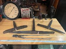 Antique or Vintage Blacksmith T-Stake Anvils