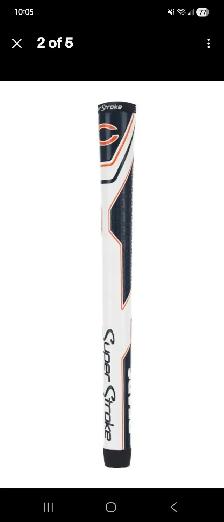 Chicago bears putter grip brand new still in the package!! - Photo 2
