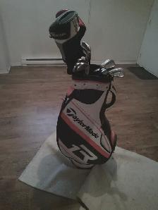GAUCHER LEFT HAND TAYLORMADE FERS IRONS 6-9P,3&5WOODBAG & CART - Photo 3