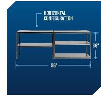 Brand New Sealed Mastercraft Shelving Unit For Sale - Photo 7