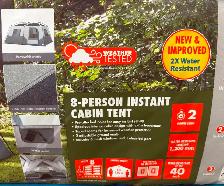 NEW Ozark Trail 8 Person Instant Pop-Up Cabin Tent - Photo 2