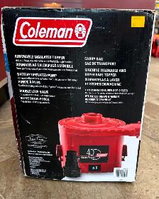 NEW 8' Coleman Inflatable Mattress with Topper & Air Pump - Photo 5