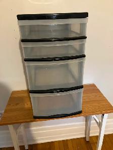4 drawer storage unit - Photo 2