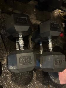 95 lbs York dumbells - Photo 2