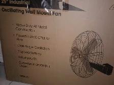 WALLMOUNT INDUSTRIAL FAN - TRADE FOR WEIGHTS