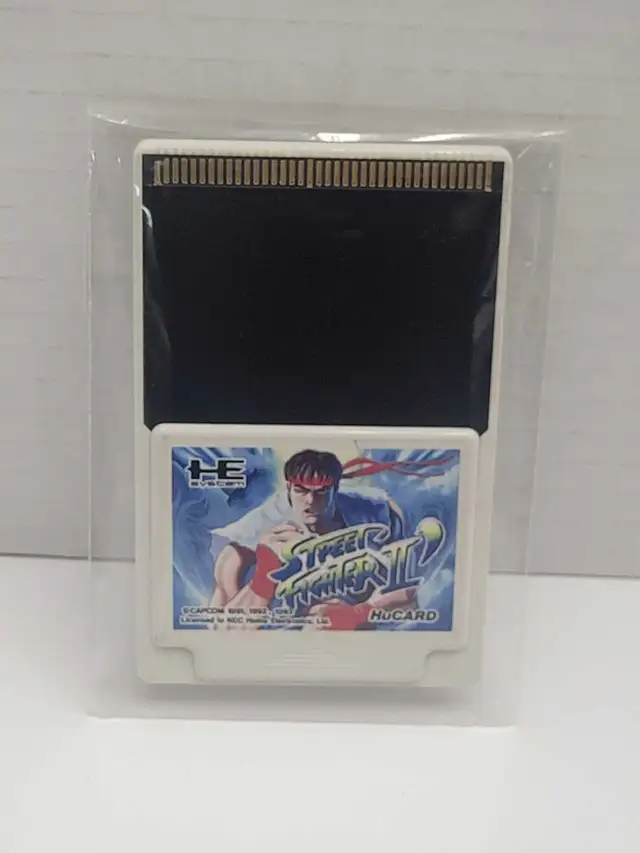 NEC PC Engine Street Fighter II HU Card