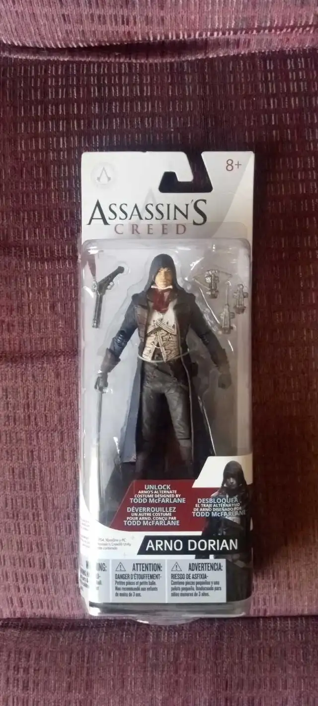 2014 Assassin's Creed 3 Arno Dorian new/sealed