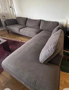 Grey  Comfortable Large L shape sofa for sale - Photo 3