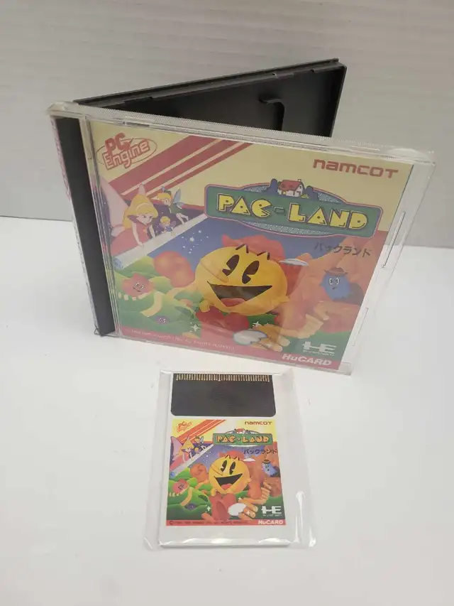 NEC PC Engine Pac-Land HU Card