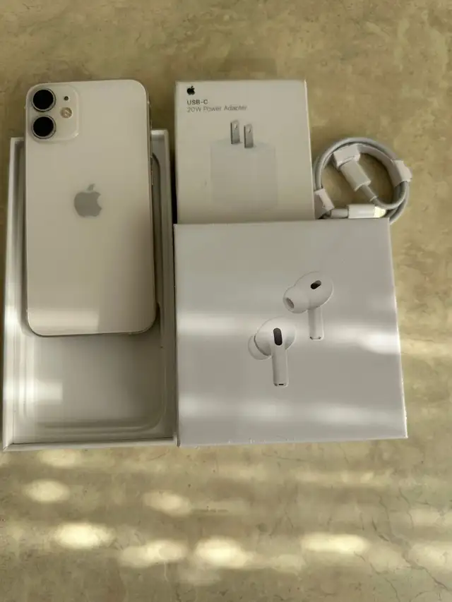 iPhone 12 Mini 256GB Airpods/Charger Set/Delivery