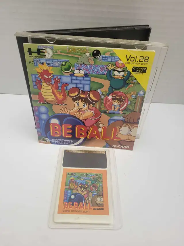 NEC PC Engine Be Ball HU Card