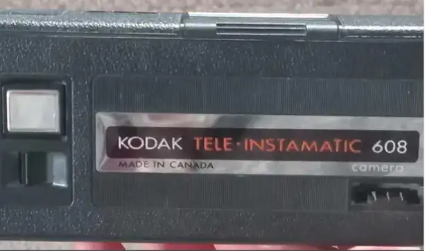 Vintage Kodak Tele Instamatic 608 Camera- lots of cameras here