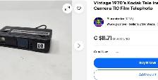 Vintage Kodak Tele Instamatic 608 Camera- lots of cameras here - Photo 3
