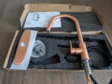 Brand New Copper Rose Gold Pull Out Kitchen Faucet For Sale - Photo 2