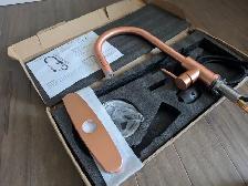 Brand New Copper Rose Gold Pull Out Kitchen Faucet For Sale - Photo 3