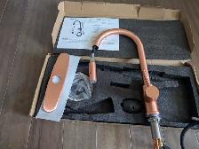 Brand New Copper Rose Gold Pull Out Kitchen Faucet For Sale - Photo 5
