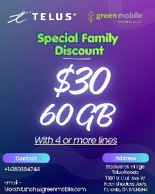 TELUS FAMILY DISCOUNT