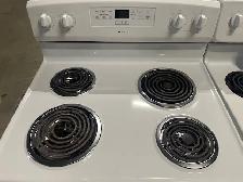 Cuisinière blanche ronds serpentins Amana - Photo 2