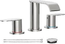 Brand New Brushed Nickel Bathroom Waterfall Faucet For Sale