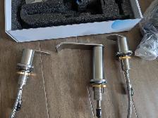 Brand New Brushed Nickel Bathroom Waterfall Faucet For Sale - Photo 3