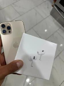 iPhone 12 Pro max 128GB Airpods Pkg/Delivery