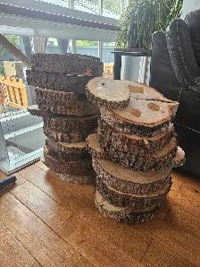 Wooden Center Pieces