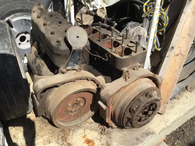 Model A and Model B Engine Blocks