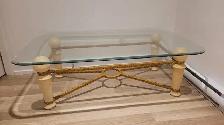 Tables de salon en verre