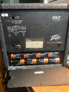 amplificateur guitare , 12v , 10watts , peavey - Photo 2
