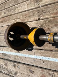 1883 W.F. & J. Barnes step pulleys, drill press parts - Photo 8