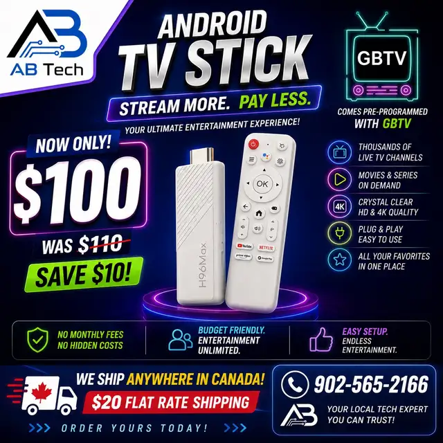 programmed Android sticks