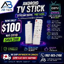 programmed Android sticks