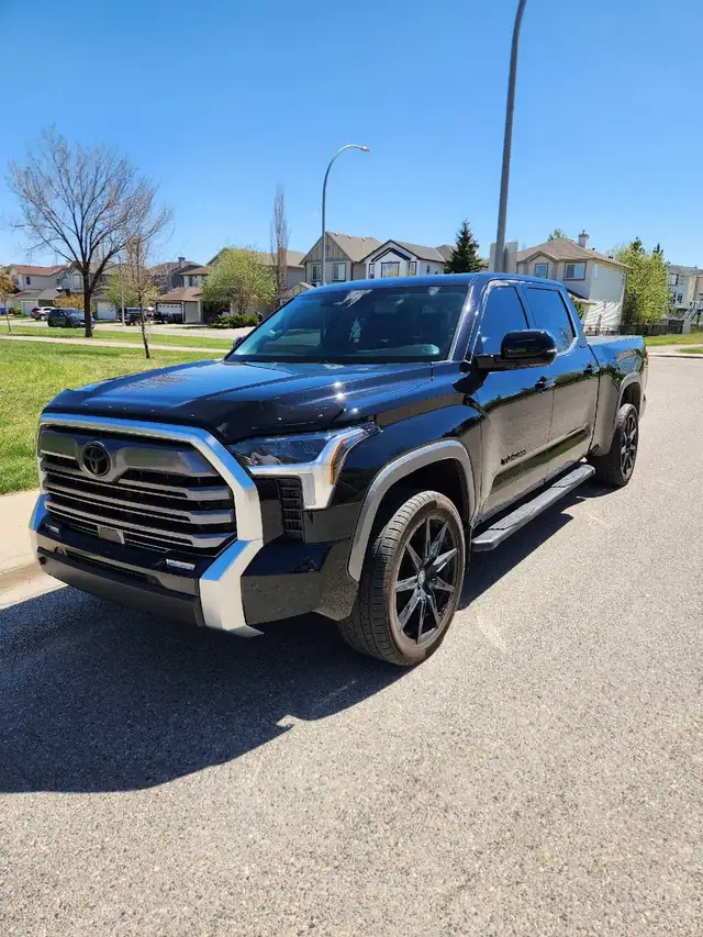 2023 Toyota Tundra Limited — Black — Excellent Condition