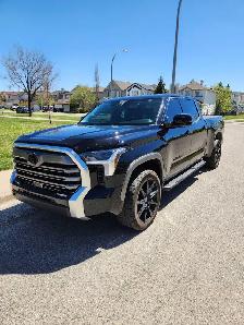 2023 Toyota Tundra Limited — Black — Excellent Condition