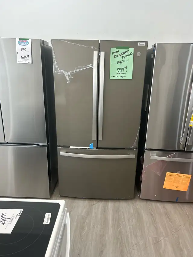 GE 36" counter depth fridge