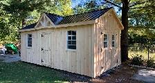 Solid Wood Sheds