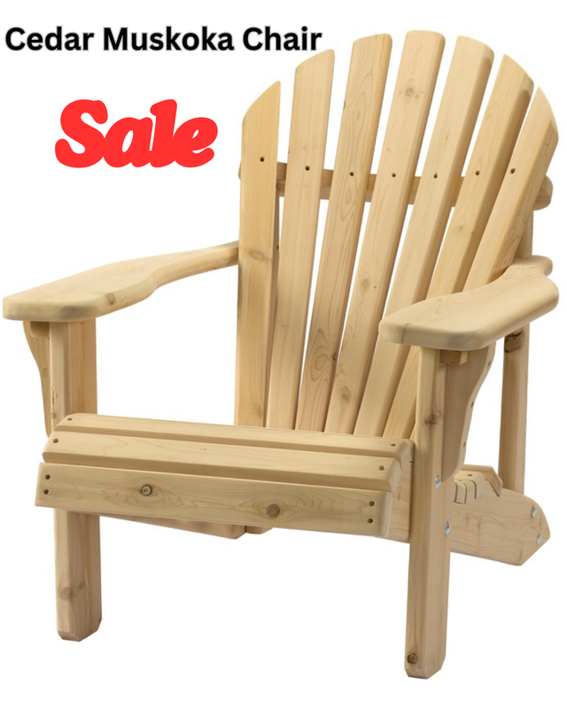 Cedar Muskoka Chairs