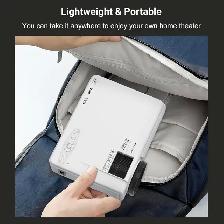 Mini Projector with Projector Screen - Photo 5