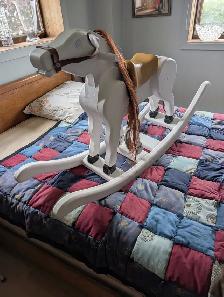 Artisanat Cheval a bascule pour enfant - Photo 3