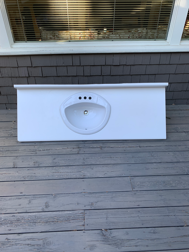 Bathroom Counter with Sink