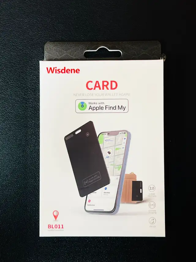 WISDENE CARD TRACKER 'CHECK DESCRIPTION'