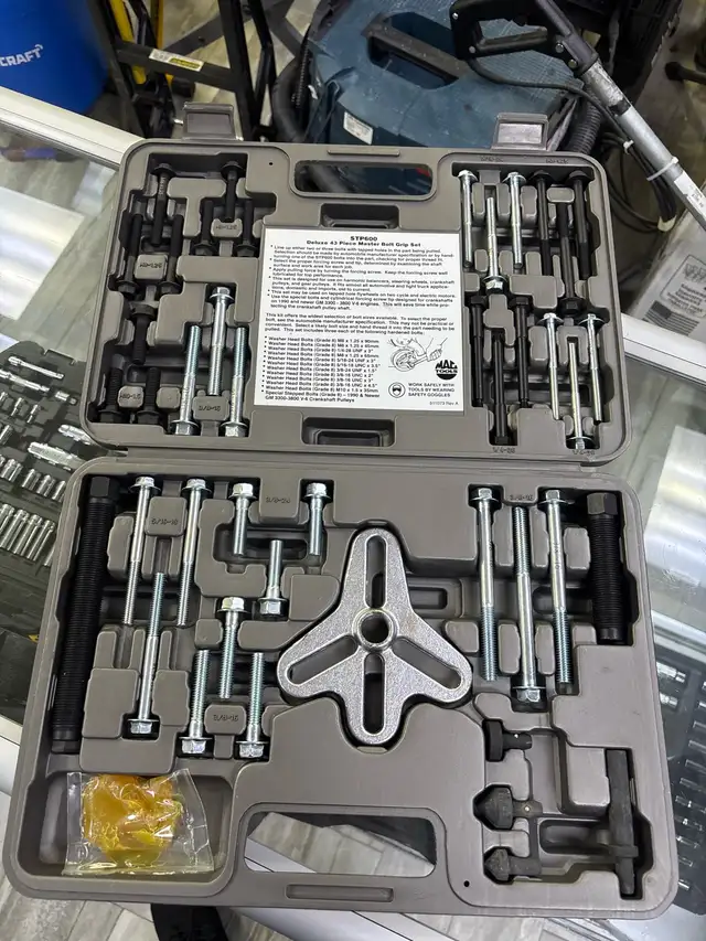 MAC TOOLS STP600 Master Bolt Grip Set