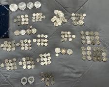 Large Silver Coin Collection Canada USA World Silver