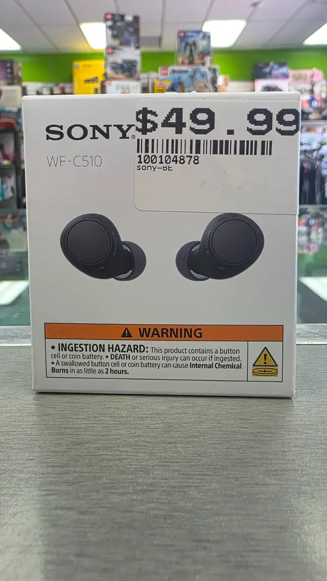 SONY WF-C510 Wireless Earbuds - BRAND NEW